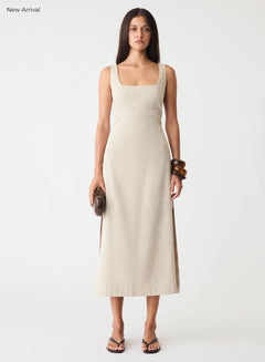 Etch Dress - Sand