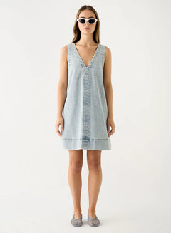 BAYVIEW DENIM SHIFT DRESS